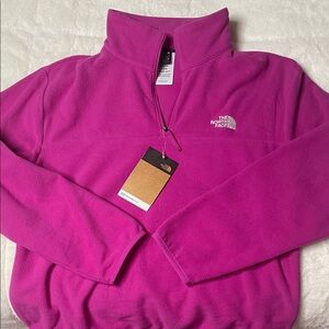 The North Face Magenta Fleece Half-Zip